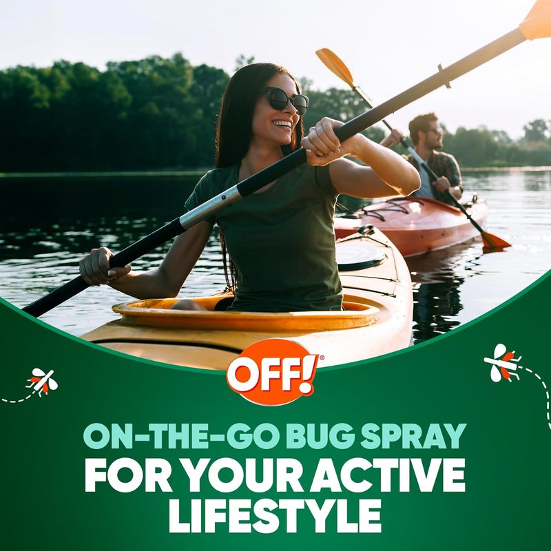 OFF! ! Deep Woods Insect Repellent Aerosol, Bug Spray with Long Lasting Protection from Mosquitoes, 6 oz - Image 5